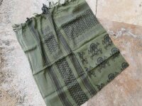PLO Halstuch Schal Palästinenser Shemagh Oliv /...