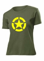 Women T-Shirt Allied Star US Army WAC WAAC WASP Pilots WK2 WWII Gr S-XXL #1