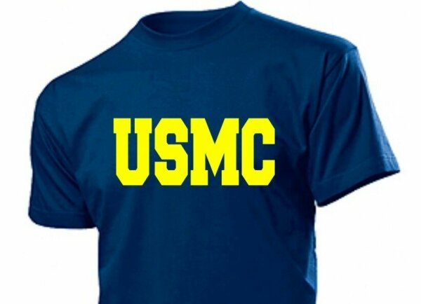 &quot;USMC&quot; T-Shirt US Army Airforce Milit&auml;r Gr 3-5XL Training Navy Marines Pilots