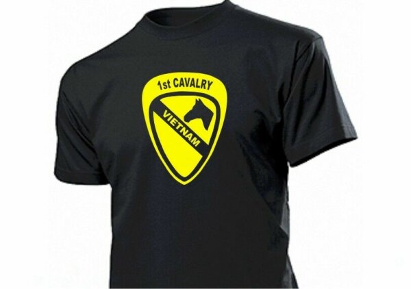 1st Cavalry Vietnam T-Shirt 3-5XL US Army WK2 WWII USMC Marines Platoon Navy #2