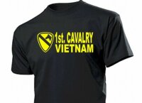 1st Cavalry Vietnam T-Shirt Gr 3-5XL US Army WK2 WWII USMC Marines Platoon Navy