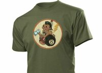 8th Reconnaissance Flying Squadron Nose Art T-Shirt Patch...