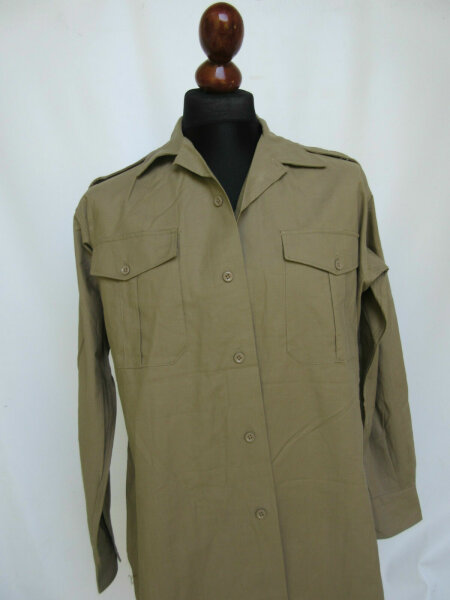 Army Khaki Field Shirt Feldhemd Air Corps Chino Officer Uniform WK2 Style USMC