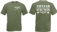 Charlie dont surf US Army Vietnam 1967 T-Shirt 3-X5L WH...