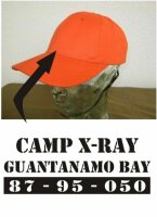Guantanamo Bay Camp X-Ray Cuba US Army Cap M&uuml;tze...