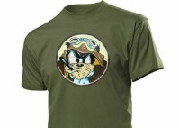 Kater Carlo Nose Art T-Shirt Patch USMC Marines Airforce...