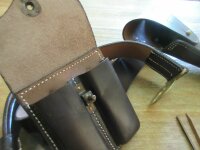 M1911 Colt Holster Officer Belt Chocolate US Army Navy Marines Seals WK2 WWII