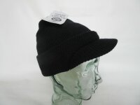 Original USA Army Watch Cap Navy Schirmmütze...