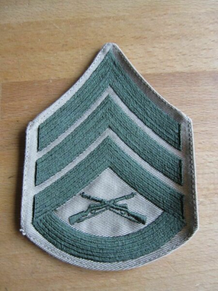 Patch US Army Rangabzeichen Staff Sergeant Seals Navy Marines USMC M41 WKII WW2