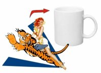 Pin-up Kaffee Tasse Flying Tigers USMC US Army Navy Seals...