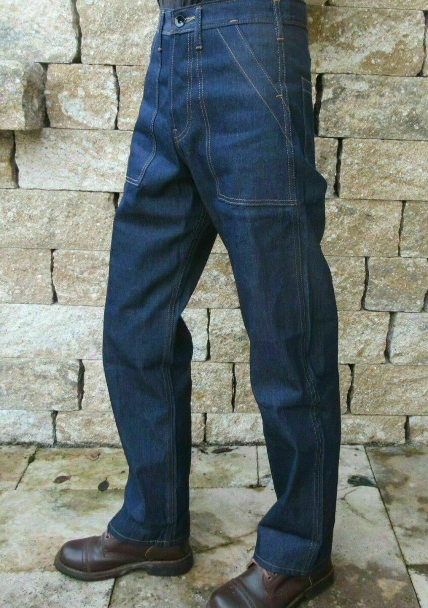 Pantaloni Denim Con Cut-out Sulle Ginocchia - BLU - 15.00 - Foto 4
