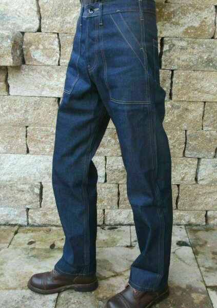 Quartermaster Denim Jeans 30er Women Style Rockabilly Rosie the Riveter M1944