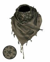 Halstuch Shemagh 110x110cm Paratrooper Stars Scarf Schal...