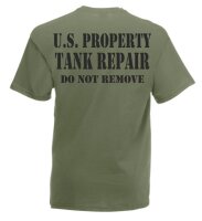 Tank Repair T-Shirt Airforce Gr 3-5XL US Army WWII WK2...