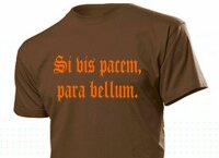 T-Shirt "Si vis pacem, para bellum."...
