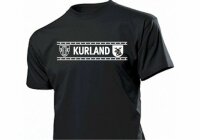 T-Shirt Kurland &Auml;rmelband Wehrmacht WH WK2 WWII Gr...