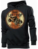 Hoody Rockabilly Last Stop Hot Rod Repair Vintage US Car...