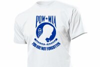 T-Shirt POW-MIA Flag US Army Vietnam Veteran Memory WW2 WWII Size S-XXL