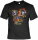 T-Shirt Ride a Legend Pistons Babe Biker V8 US Car Rockabilly Flathead Hot Rod