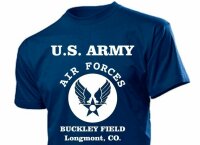 T-Shirt USAAF Air Forces Buckley Field Training Camp FJ...