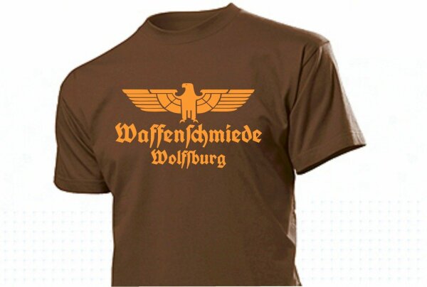 T-Shirt Waffenschmiede "Ihre Stadt / Name" mit Adler Gr 3-5XL Weapon Blacksmith