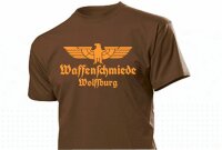 T-Shirt Waffenschmiede "Ihre Stadt / Name" mit...