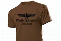 T-Shirt Waffenschmiede &quot;Ihre Stadt / Name&quot; mit Adler Gr 3-5XL Weapon Blacksmith