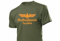 T-Shirt Waffenschmiede "Ihre Stadt / Name" mit Adler Gr 3-5XL Weapon Blacksmith