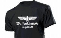 T-Shirt Waffenschmiede "Ihre Stadt / Name" mit Adler Gr 3-5XL Weapon Blacksmith