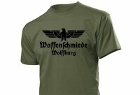 T-Shirt Waffenschmiede "Ihre Stadt / Name" mit Adler Gr 3-5XL Weapon Blacksmith