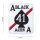 Patch / Aufnäher Flagge US Army 41 Black Aces Deathcard