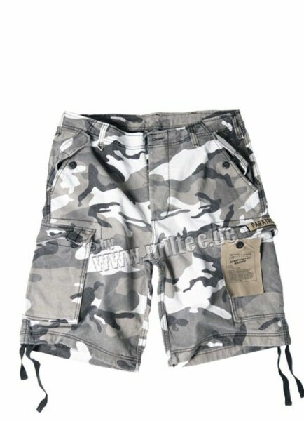 US Army M65 Urban 3-color Night Shorts Prewashed Paratrooper Gr XL Camo Shorts