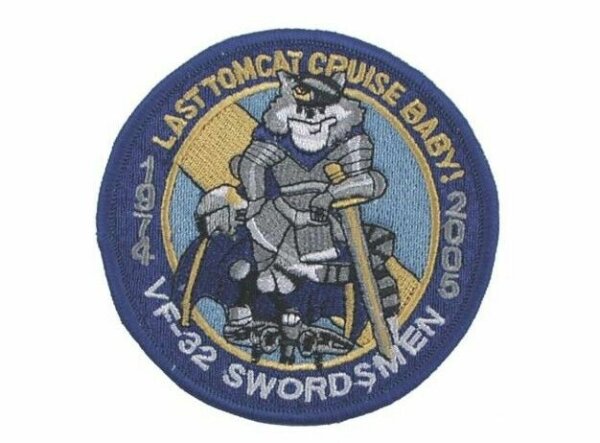 US Army Tomcatter Swordsmen VF-32 Felix the Cat Naval Fighting 32 Aufnäher Patch