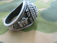 US Army USMC Marines Corps Insignia Ring 1775 Jun Tavern 1945 Iwo Jima WK2 Gr 13