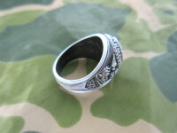 US Army USMC Marines Corps Insignia Ring 1775 Jun Tavern 1945 Iwo Jima WK2 Gr 13