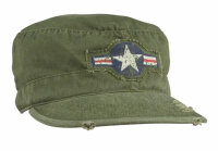 USAF Air Corps Kokarde Vintage Fatigue Cap US Army...