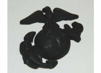 USMC Insignia Badge Screw Visor Hat Marine Corps Army...