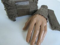 Vintage Stulpen Pulswärmer Bavarian Wool Cuffs Lago 1941 Heritage Rugged Guys