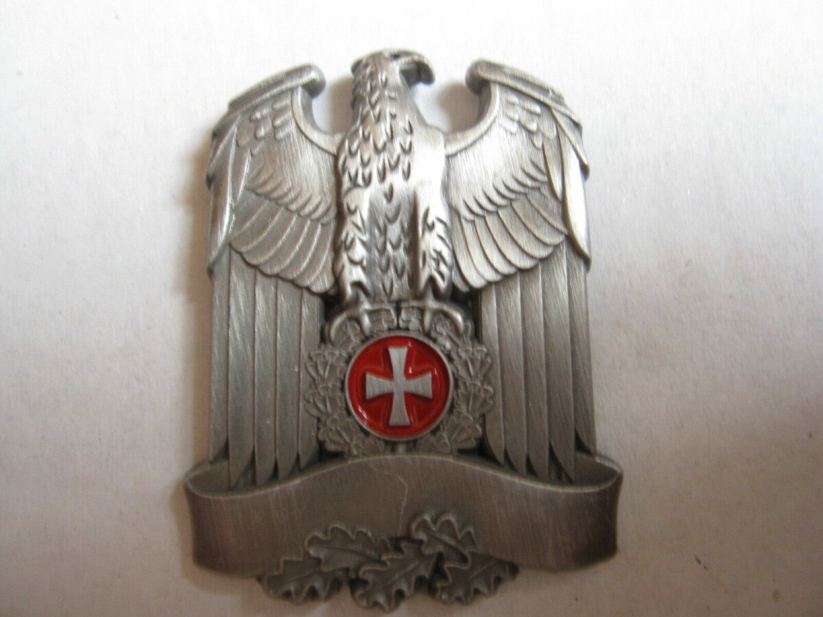 WH Reichsadler Eisernes Kreuz Schild EK Pin Anstecker Wehrmacht WW2 WK2 WWII 