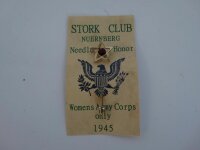 Women Army Corps Needle of Honor 1945 Stork Club N&uuml;rnberg WAC US Army WK2 WWII R