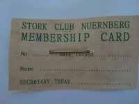 Women Army Corps Needle of Honor 1945 Stork Club N&uuml;rnberg WAC US Army WK2 WWII R