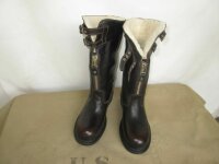WW2 RAF US Army Aircrew Pilot Boots Fellstiefel 1937 Pattern