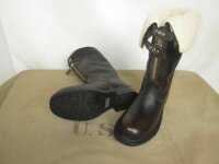 WW2 RAF US Army Aircrew Pilot Boots Fellstiefel 1937 Pattern
