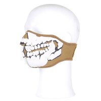 Gesichtsmaske Mund-Nasen-Maske Neopren Skull Face Mask...