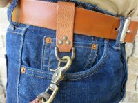 Keyring Holder Lederschaufe Geldbeutel Kette Wallet Chain...