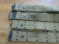 Original US Army Koppel Lochkoppel M36 Belt WK2 WWII 1942 1943 Marines Navy USMC