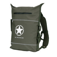 Rucksack Backpack US Army Allied Star Waterproof Dry Bag...