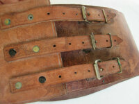 True Vintage Motorcycle Kidney Belt 1943 Lutece Brand...