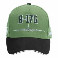 Vintage Baseball Cap B-17 Flying Fortress Airforce US Army Bomber USAAF Kokarde