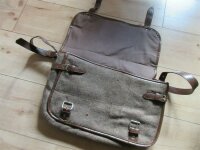 Vintage Tasche Swiss Army Blanket Medical Bag Umhängetasche Red Cross Wolldecke